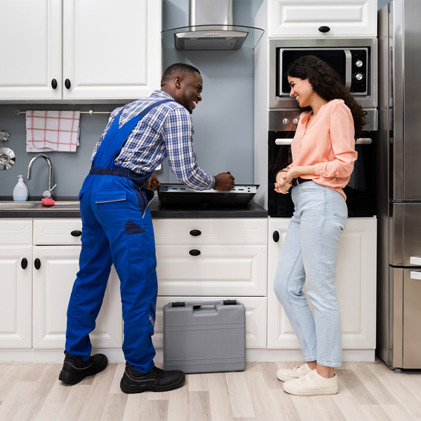 can you provide an estimate for cooktop repair before beginning any work in Carrington North Dakota